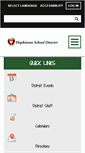 Mobile Screenshot of hopkintonschools.org